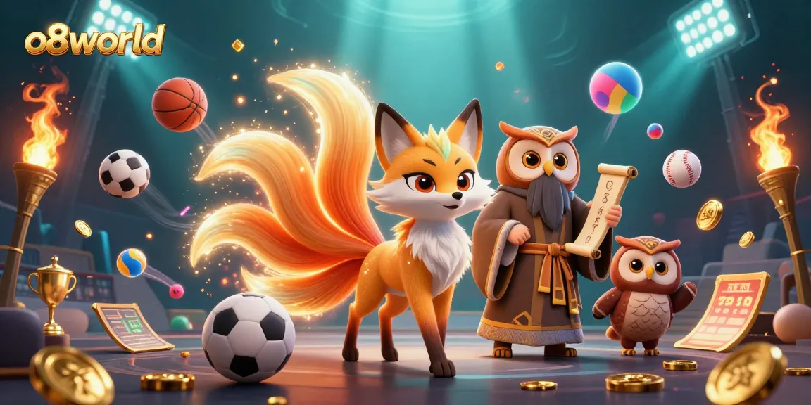 Experience thrilling gaming adventures in o8world with vibrant characters and dynamic sports elements.