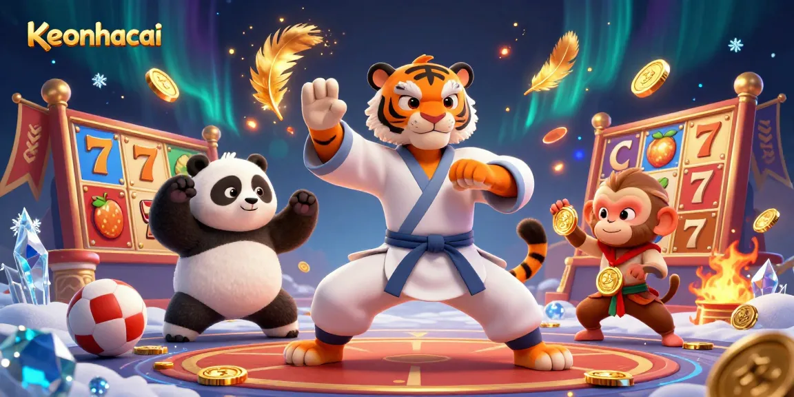 Experience thrilling sports betting with keonhacai in a vibrant gaming scene featuring dynamic characters and energetic elements.