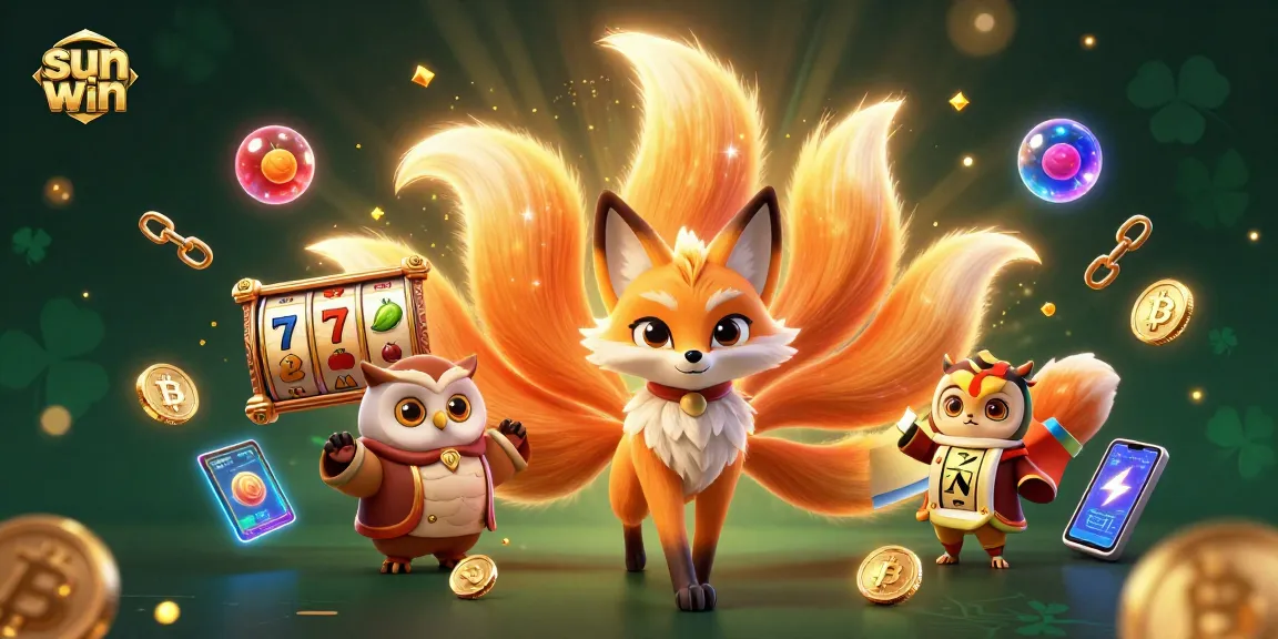 Experience exciting gameplay at sun win with vibrant characters and sparkling casino elements.
