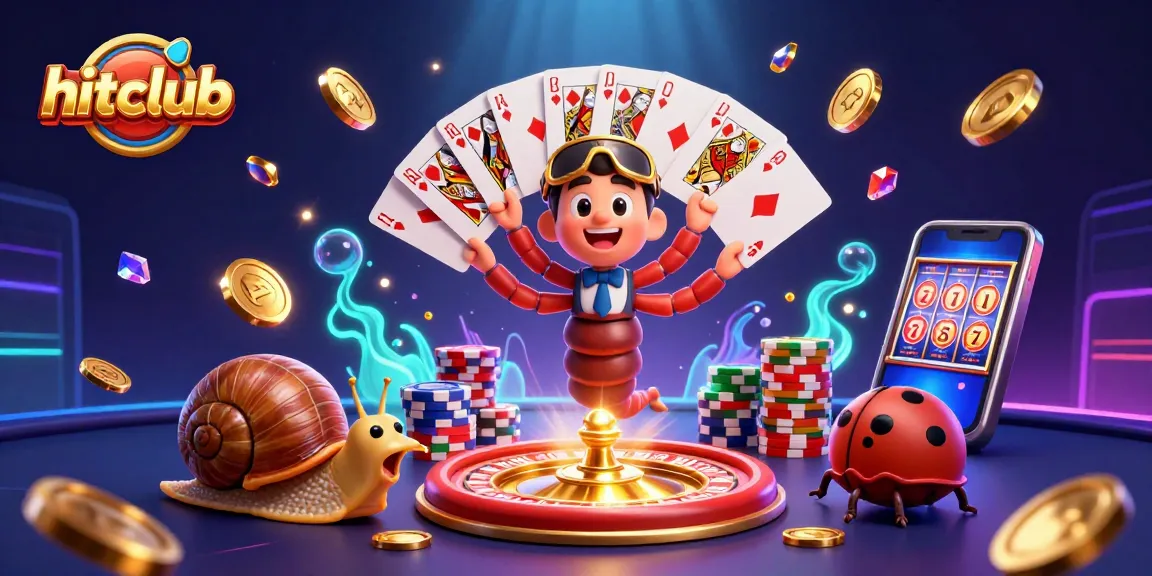 Experience the thrill of hitclub with vibrant casino elements and engaging characters in dynamic action.